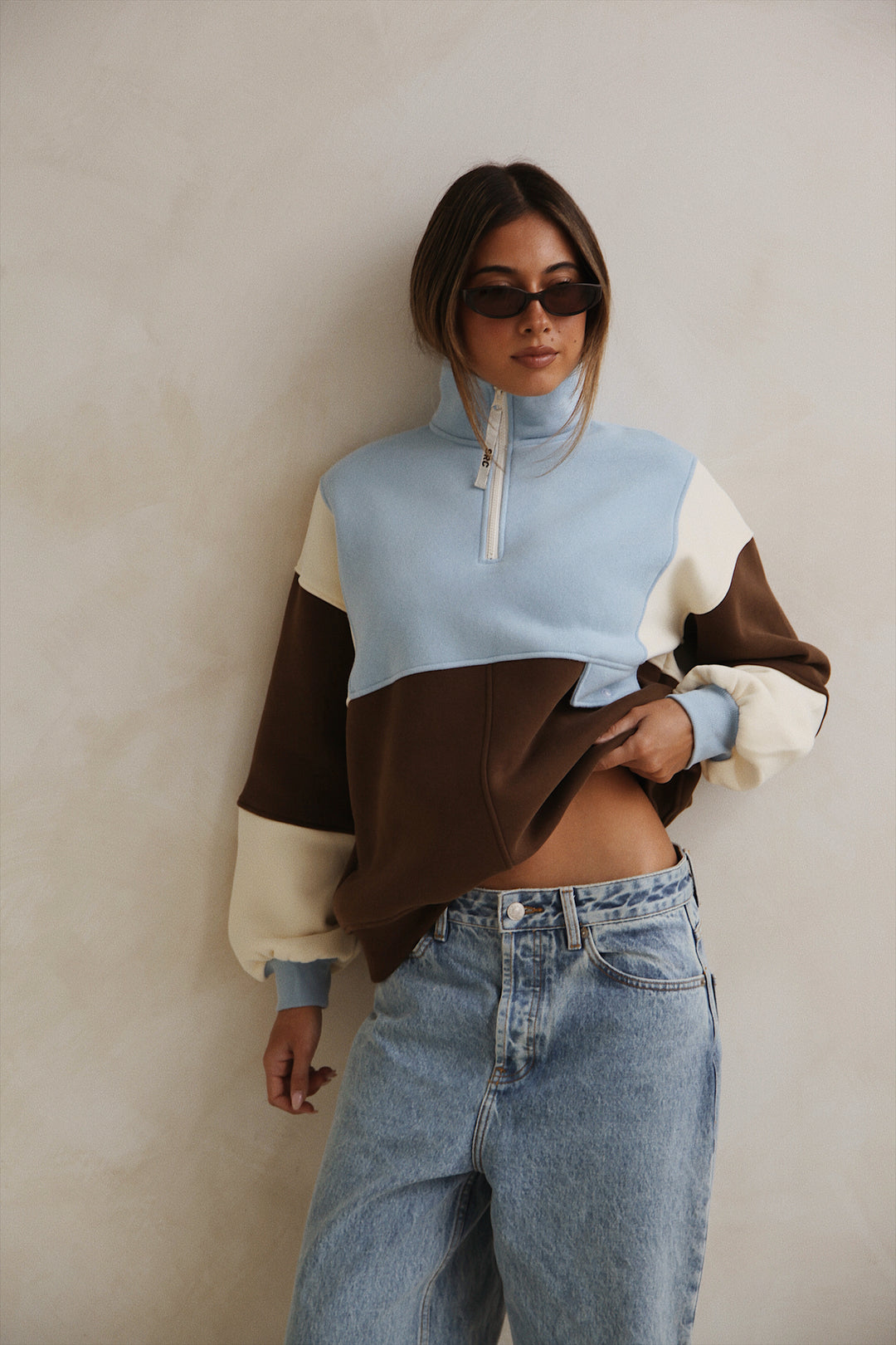 Retro Oversized Pullover 2.0 - Aspen