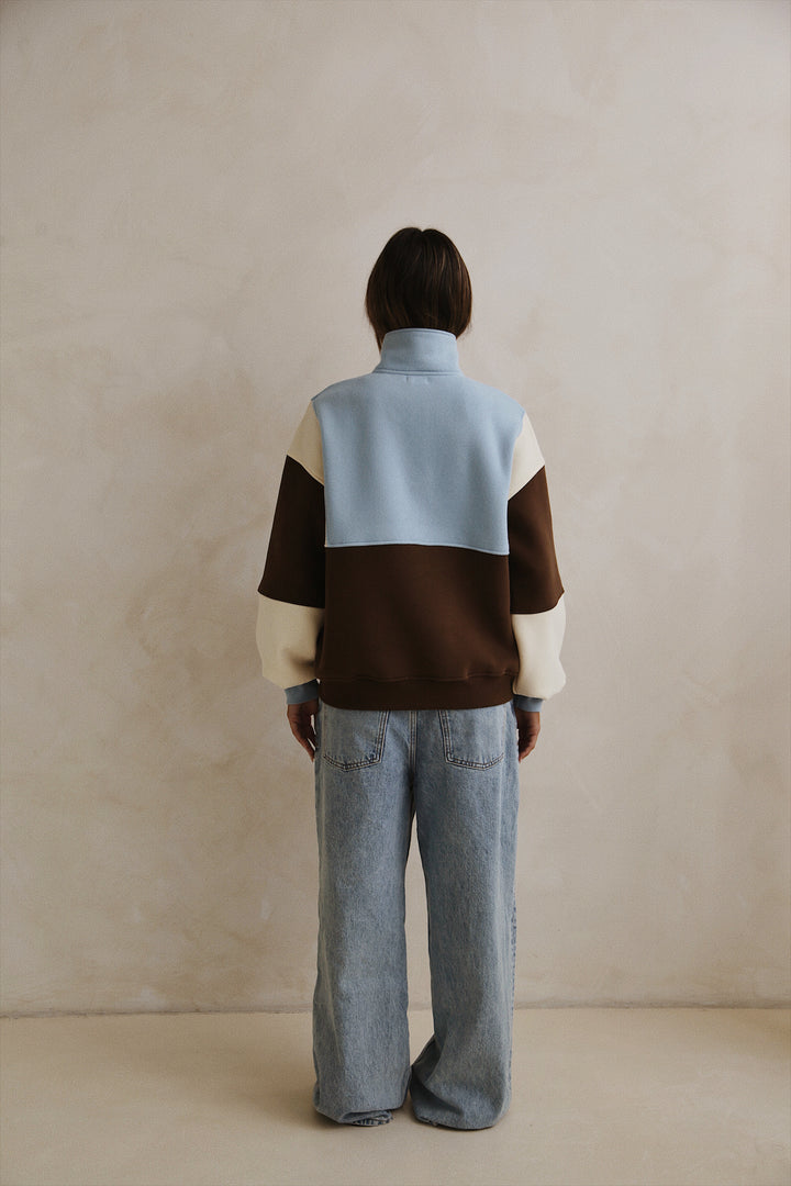Retro Oversized Pullover 2.0 - Aspen