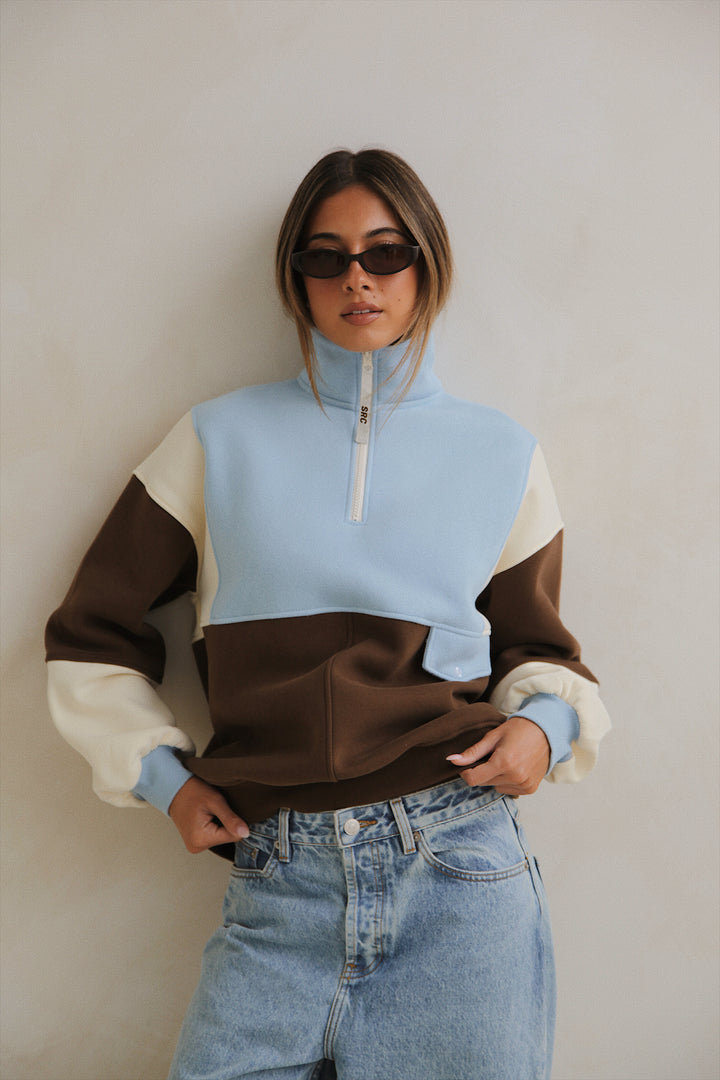 Retro Oversized Pullover 2.0 - Aspen