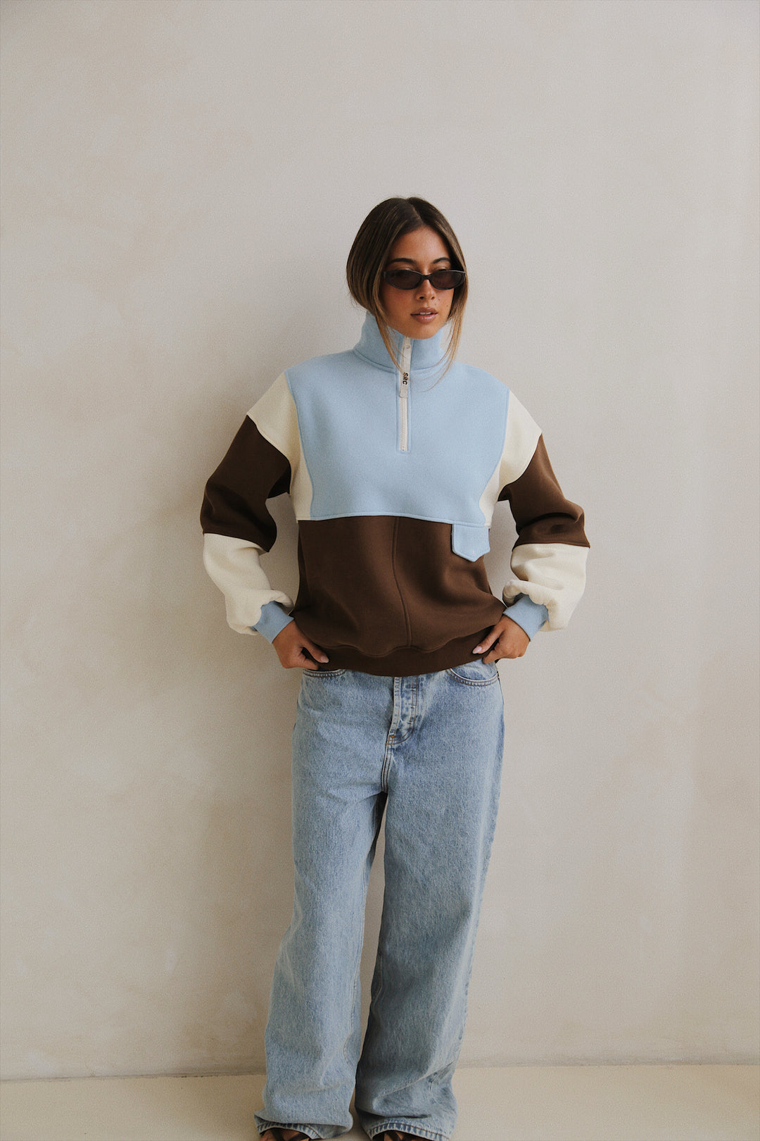 Retro Oversized Pullover 2.0 - Aspen