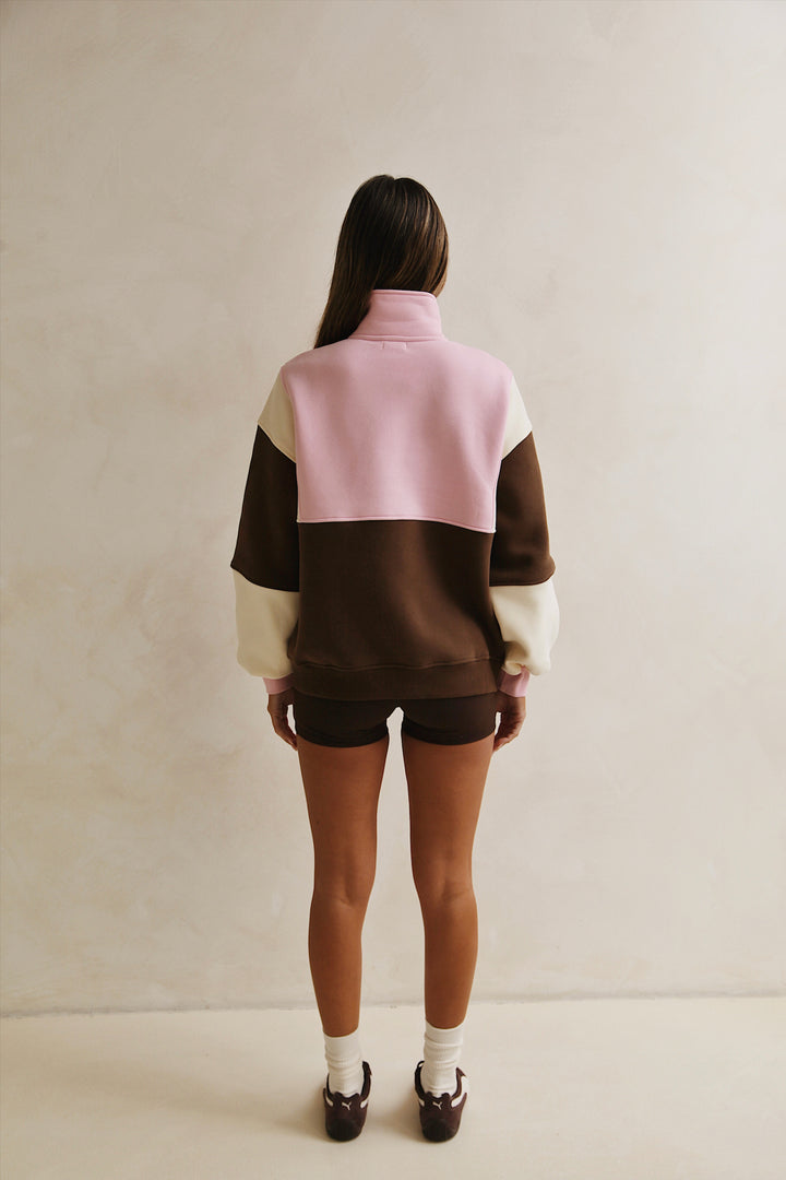 Retro Oversized Pullover 2.0 - Sienna