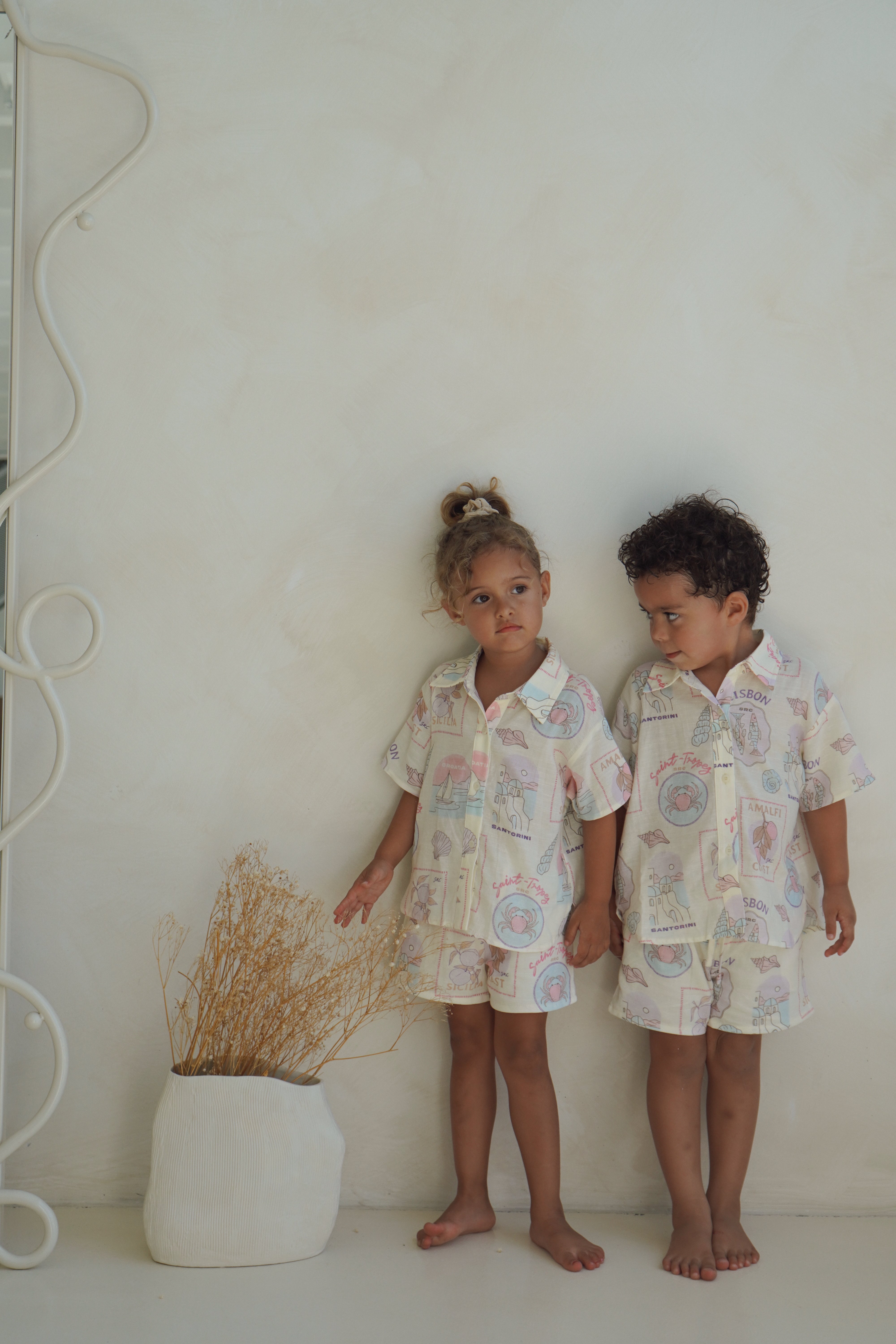 Kids Linen Set - Euro Summer – skylaroseco