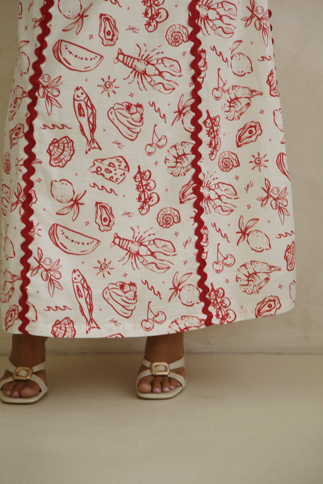 Maya Maxi Dress - Coastline