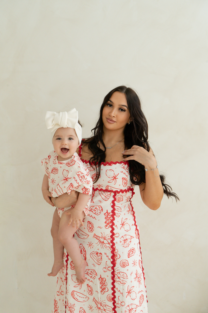 Coastline Oversized Tee Romper