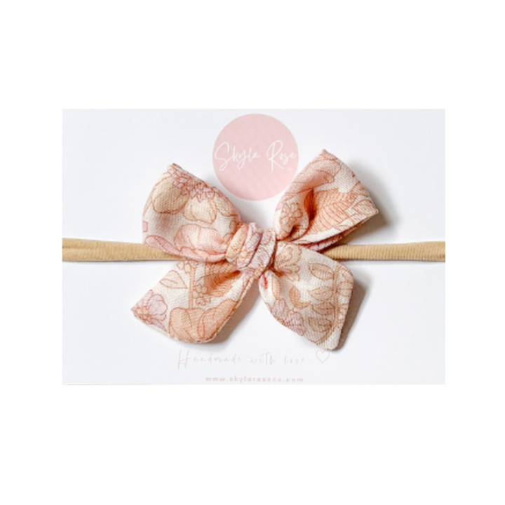 Ivy - Bamboo Muslin Mini Bow | Exclusive