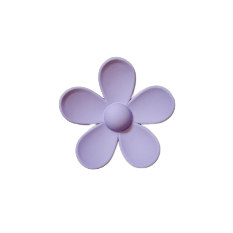 Daisy Hair Claw - Purple