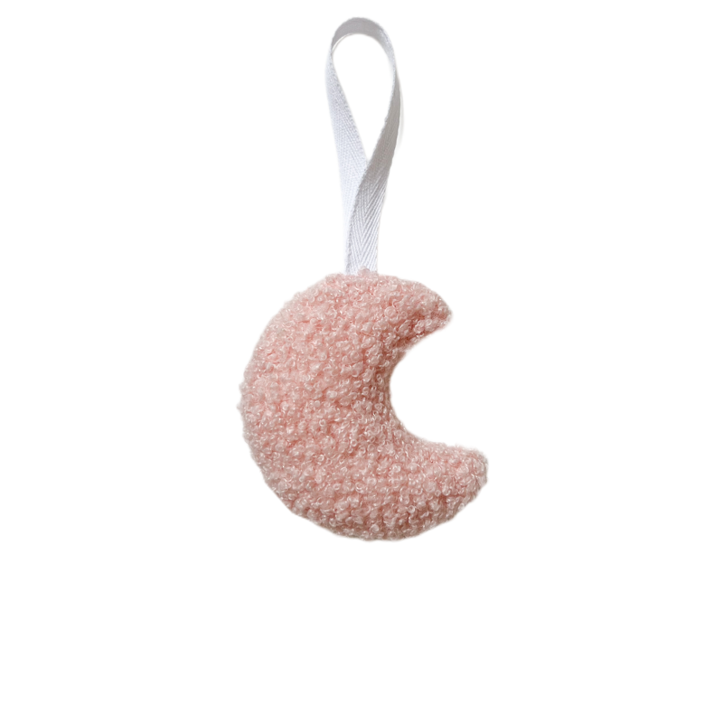 Dolly Dummy Holder - Moon | Baby Pink
